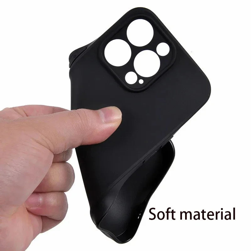 Ốp lưng Silicone Đen SlipknotS iPhone 11-16 Pro Max