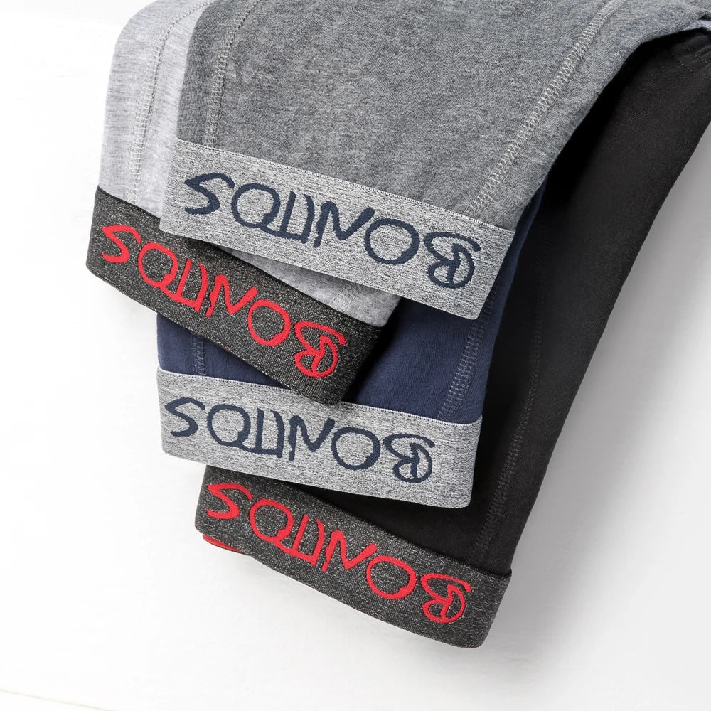 Set of 4 Cotton Men's Underwear - Comfortable &amp; Sexy