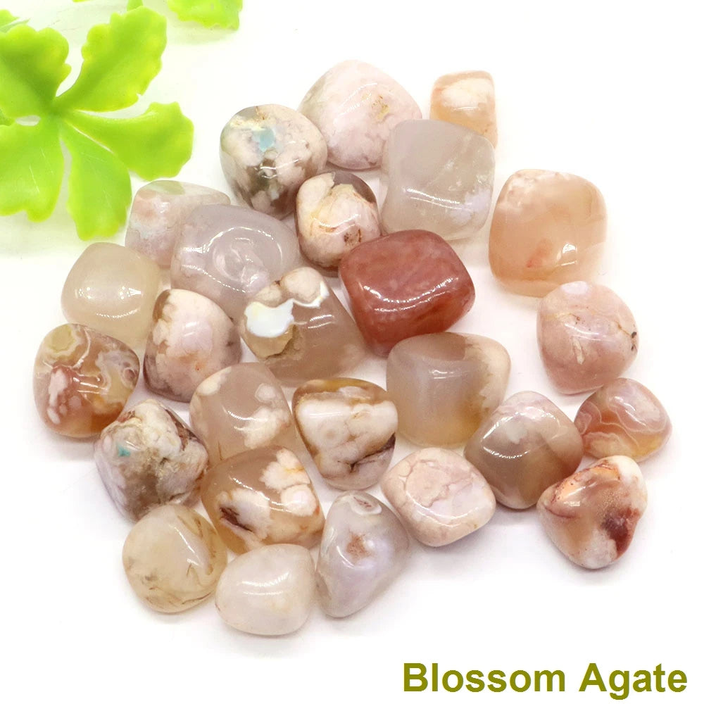 Natural Moss Agate Polished for Home Decoration