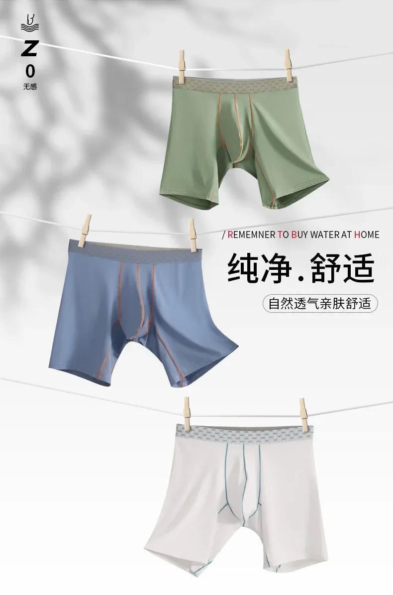 Quần lót nam thể thao cotton phối màu 2412