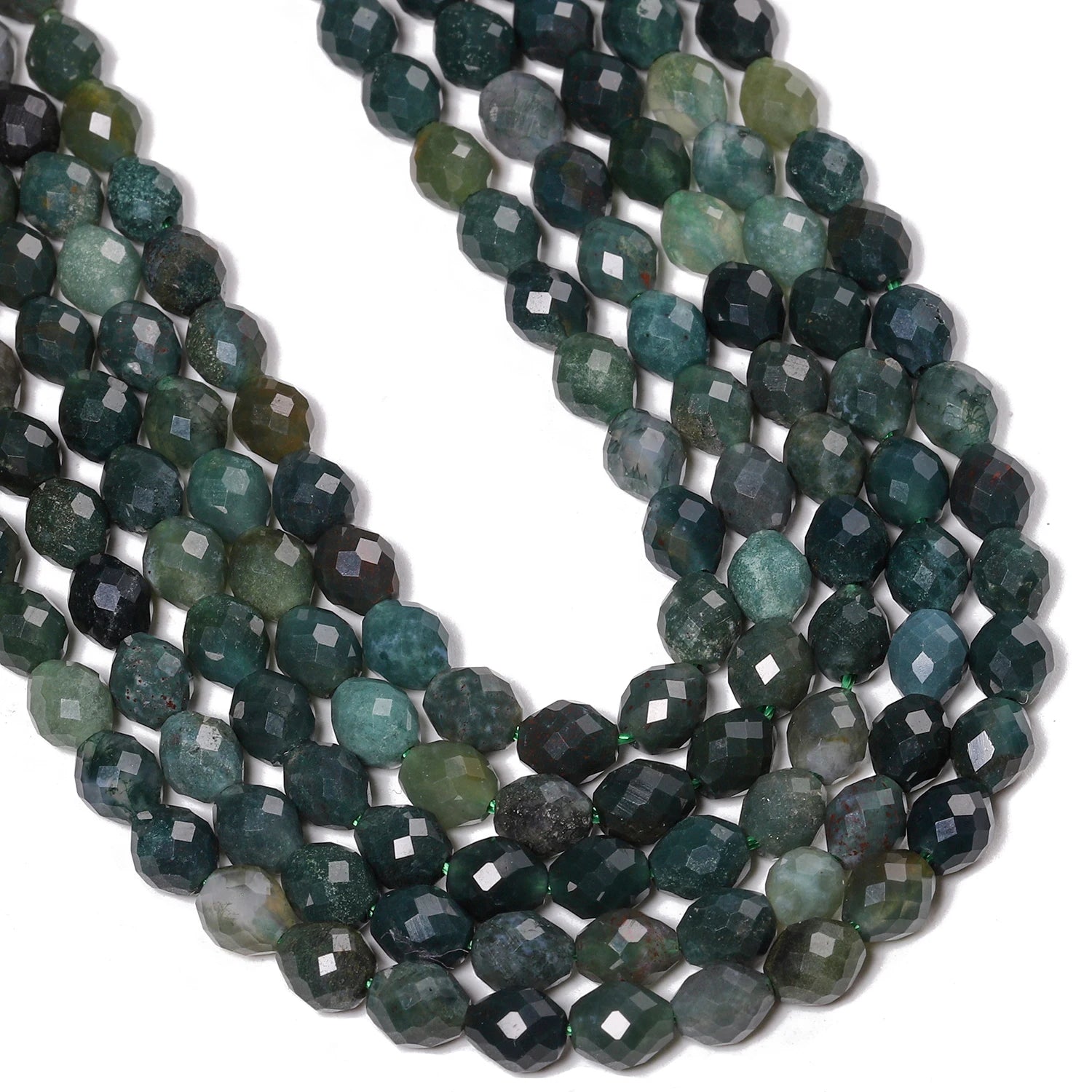 Natural Agate Beads 5x6mm - Handmade Jewelry