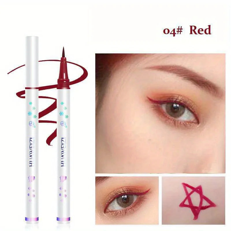 Long Lasting Waterproof Matte Red Eyeliner
