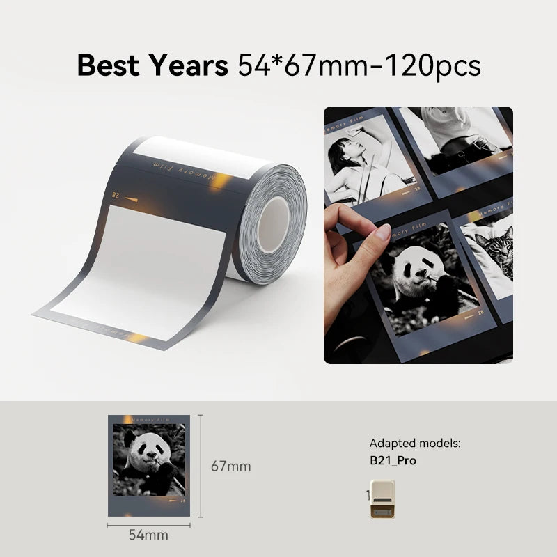Máy in ảnh nhiệt NiiMbot B21 Pro 300DPI dán thẻ - Daisan Mart