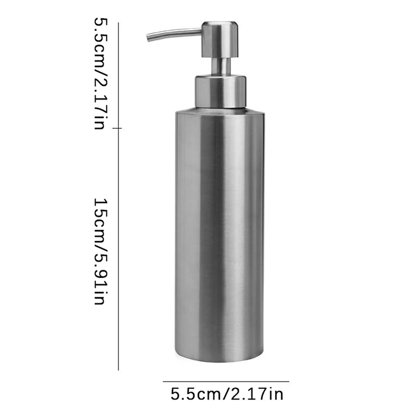 Bình Rửa Tay Inox Chống Gỉ Tái Sử Dụng Sang Trọng - Daisan Mart