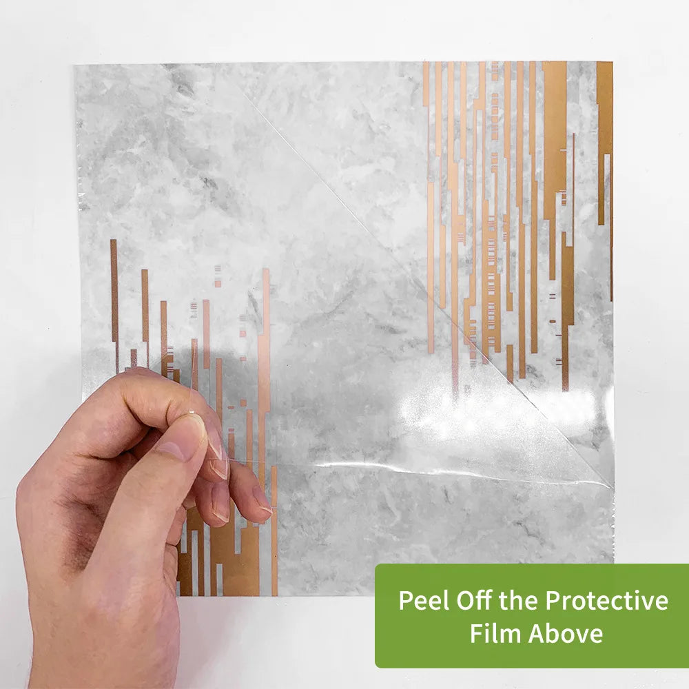 Waterproof Wallpaper 20 Pieces 3D Green Brick