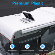 Quạt thông gió chống bụi cho mái xe RV 42cmx42cm