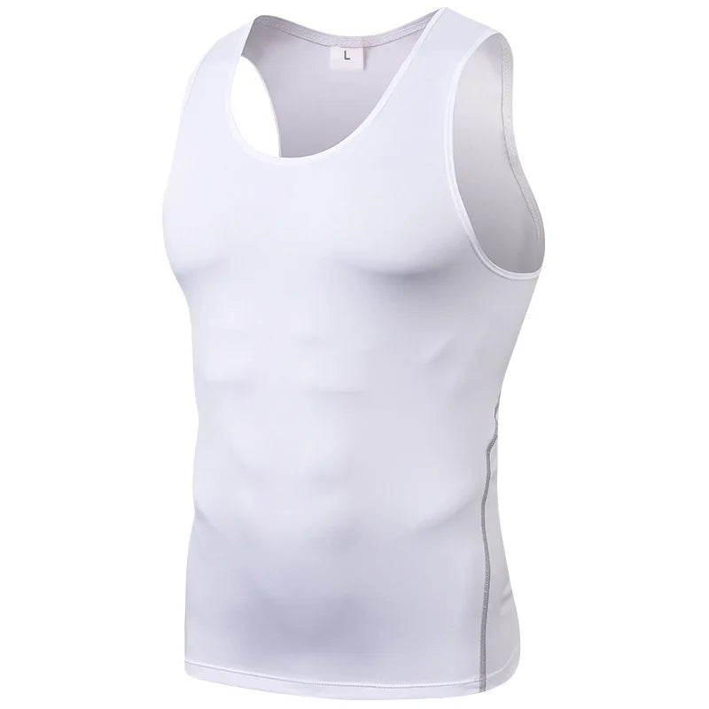Men's Quick Dry Sleeveless Stretch Breathable Gym Shirt