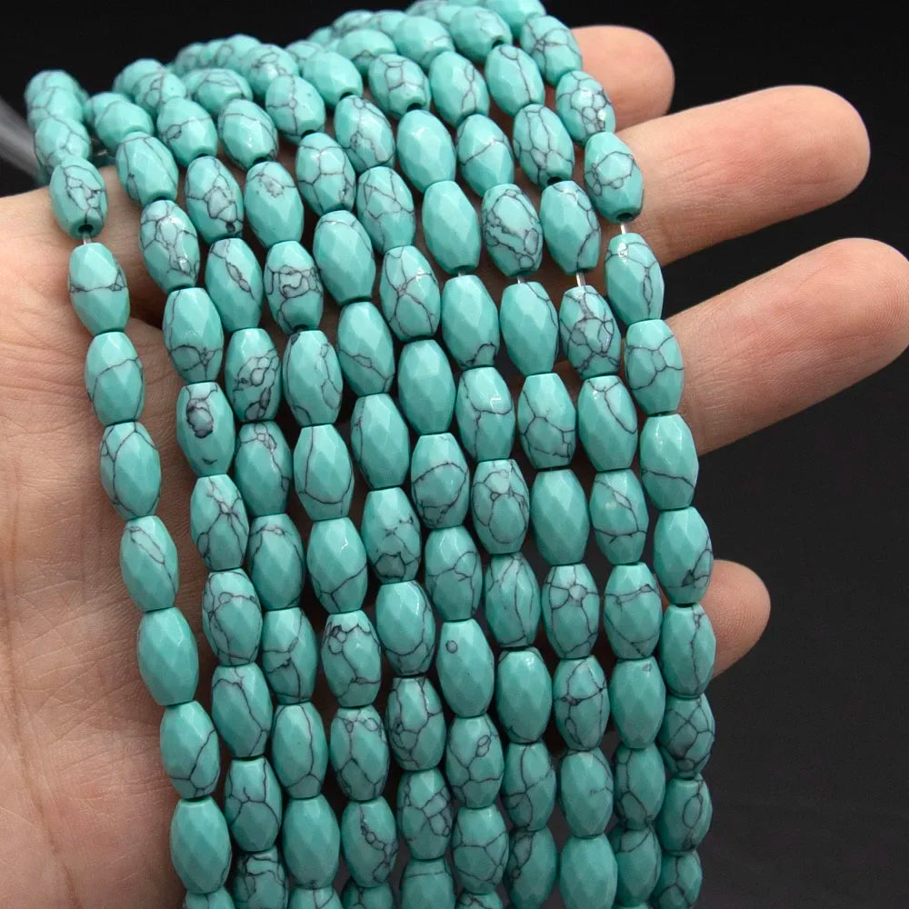 6x9mm Amethyst Column Beads Jewelry