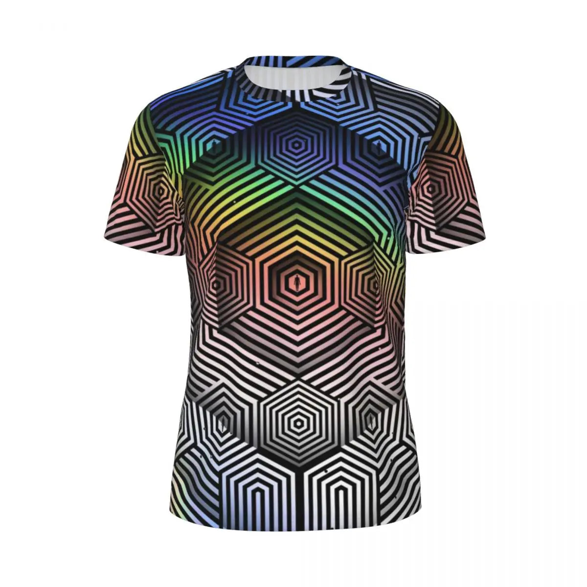 Áo Thun Nam Ombre Tím Hồng Thời Trang Hè Đầy Phong Cách