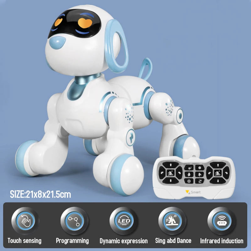 Smart Remote Controlled Musical Robot Dog for Kids