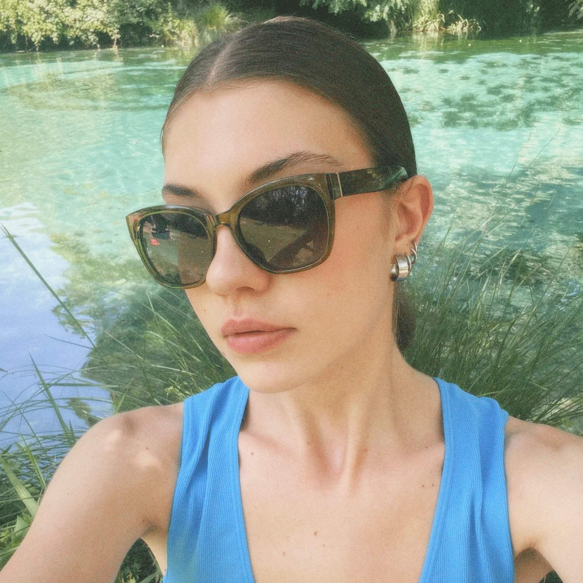 Kính Mát Nữ ZENOTTIC Mắt Mèo Chống Tia UV Thời Trang