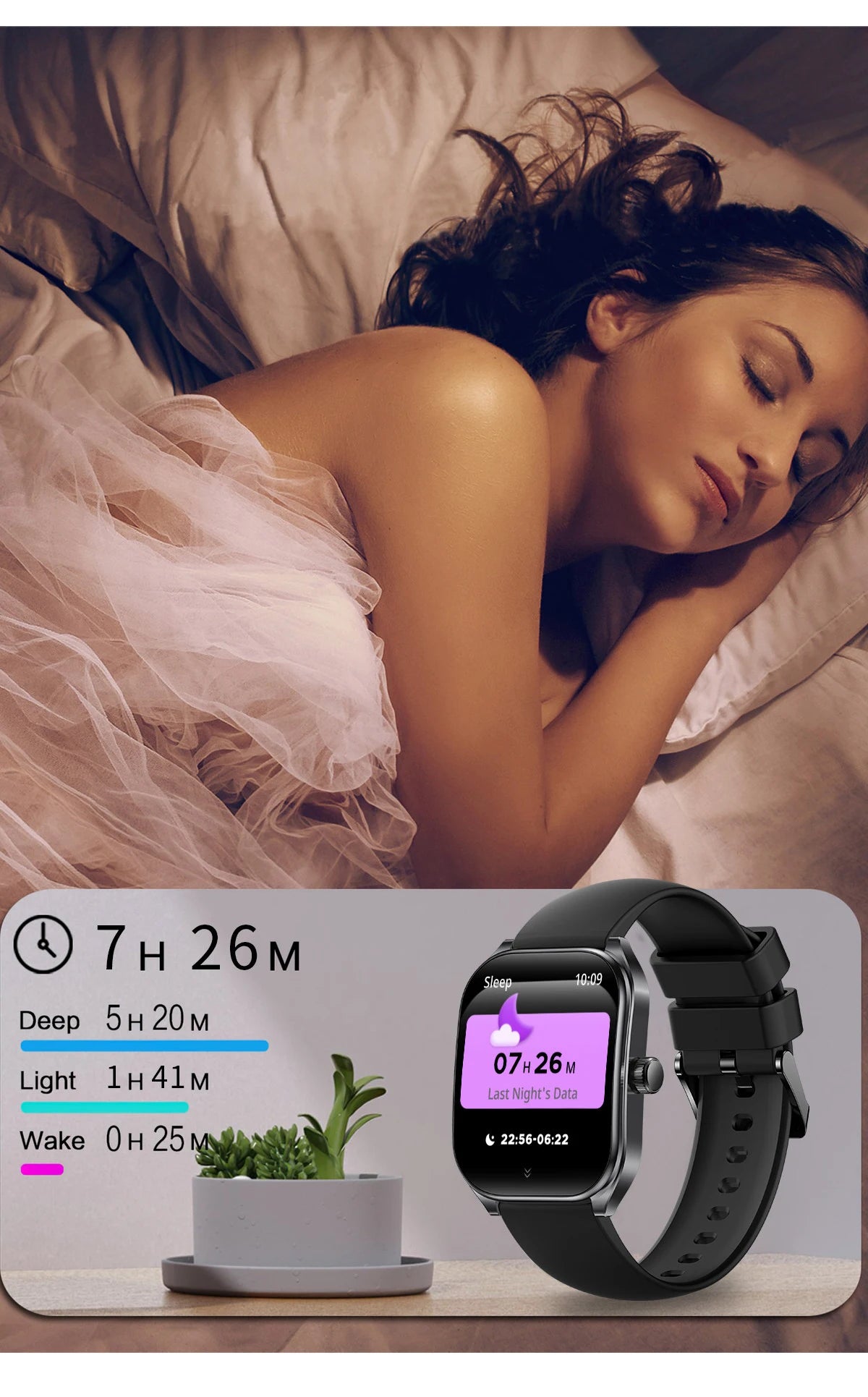 Đồng Hồ Thông Minh AMOLED 2.01'' Chống Nước IP68 Nam