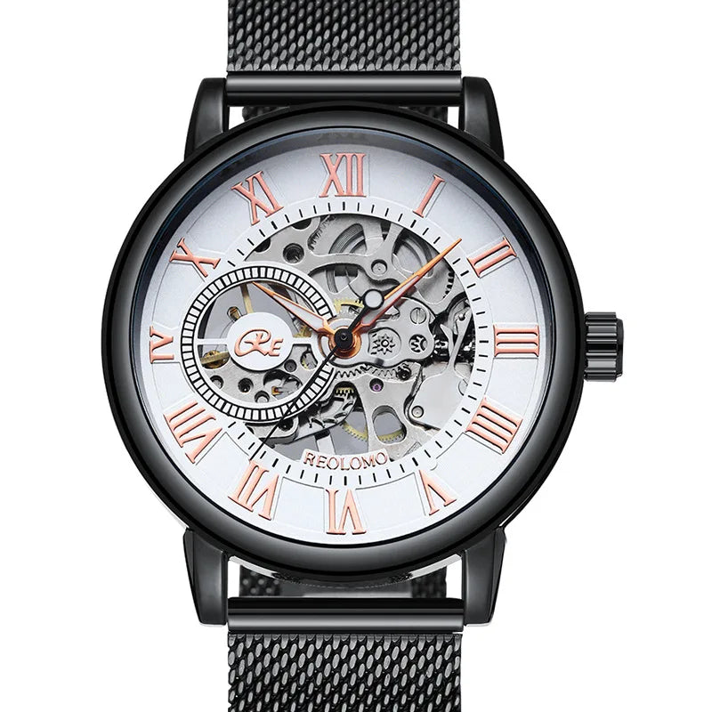 Đồng hồ cơ nam siêu nhẹ thời trang doanh nhân