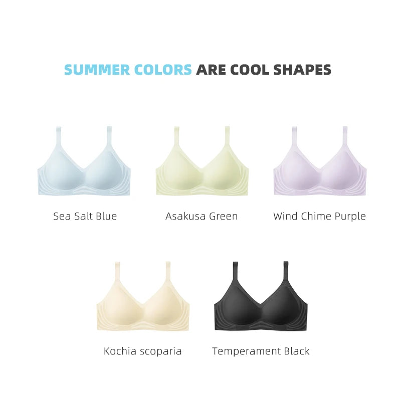 Sujiin Cool Smooth Wireless Support Bra MX159A