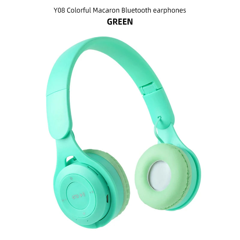 Foldable Bluetooth headphones for kids with standard sound