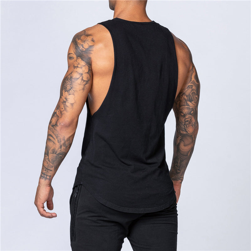 Áo Tank Nam Tập Gym Mùa Hè Thoáng Khí Cotton - Daisan Mart