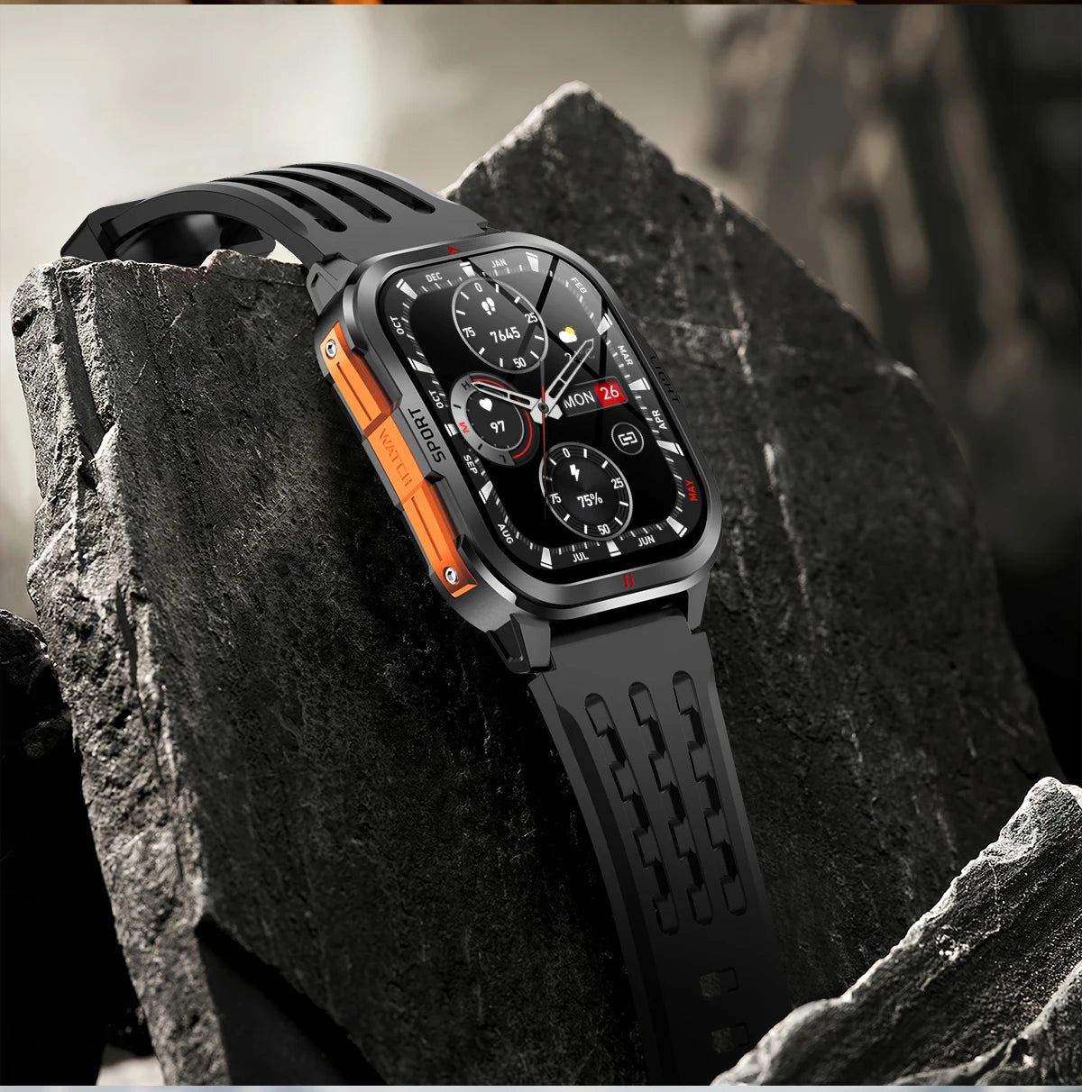 Đồng Hồ Thông Minh Nam 2025 2.01 HD, Gọi Bluetooth