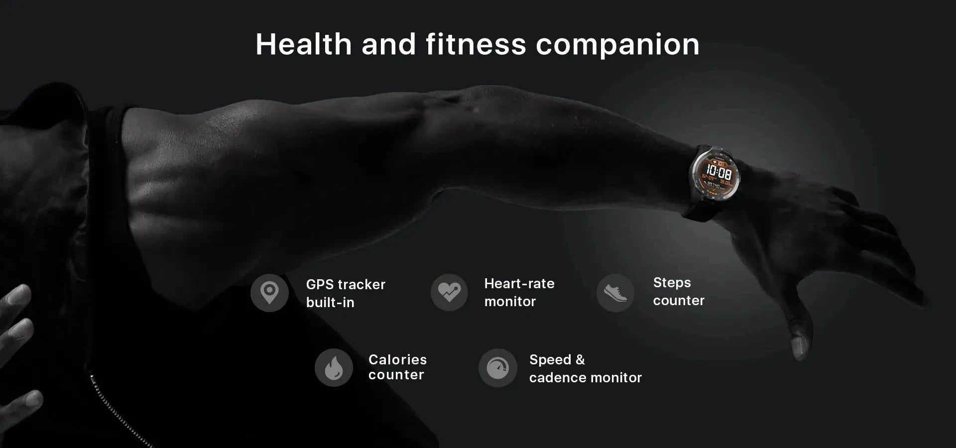 Đồng hồ thông minh Ticsmart Pro GPS cho nam - Hàng tân trang