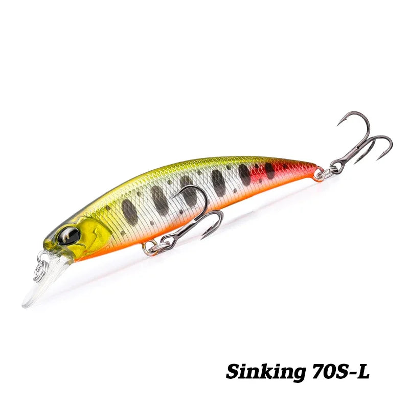 Mồi Câu TSURINOYA DW75 70mm 8.9g Cho Cá Chìm Nước Ngọt