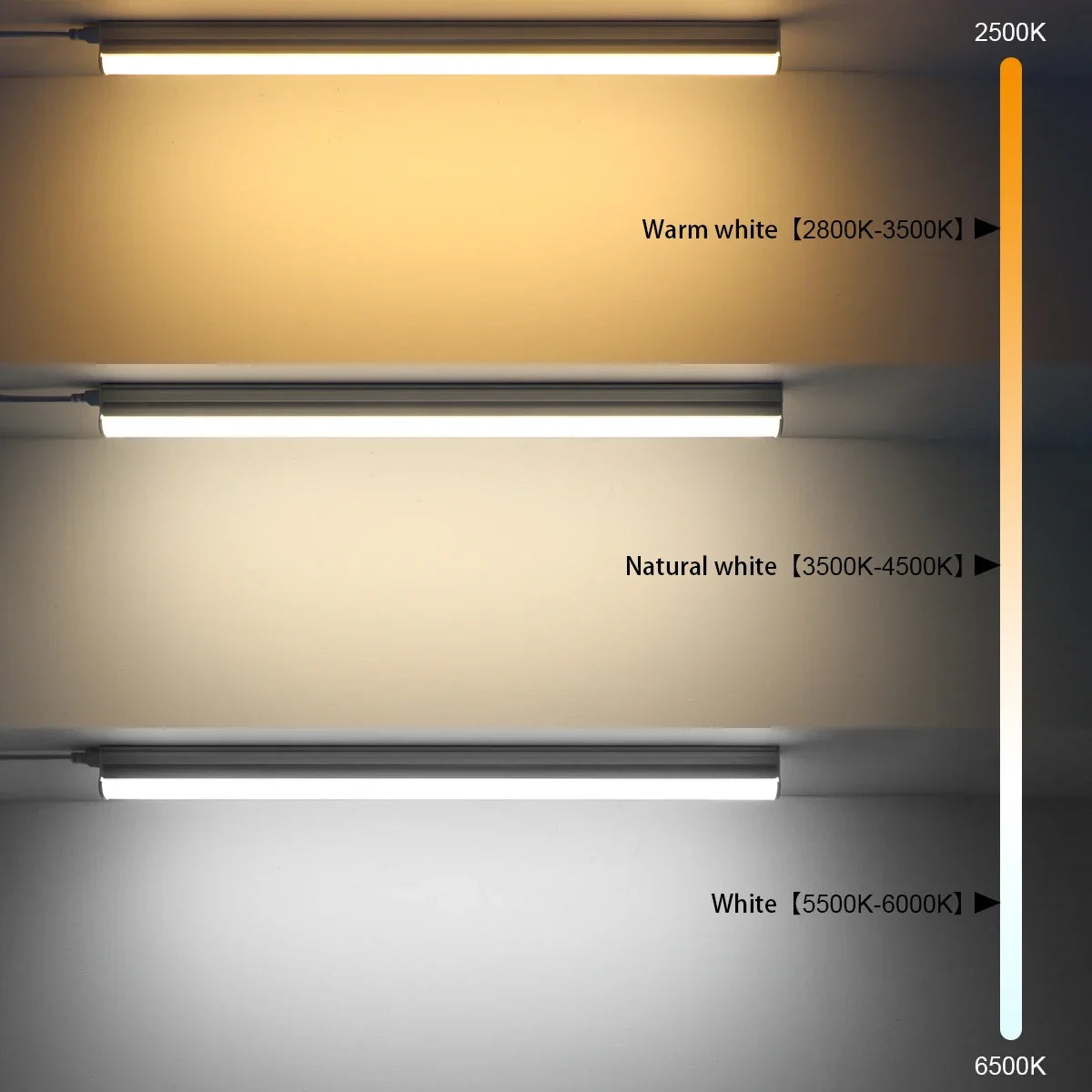 Super Bright T5 LED Lamp Set 50CM 3000K/4000K/6000K