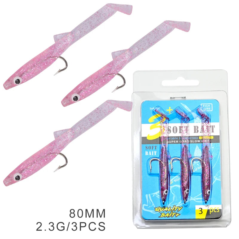 Mồi Giả Raglou 80mm - Câu Cá Biển Hiệu Quả