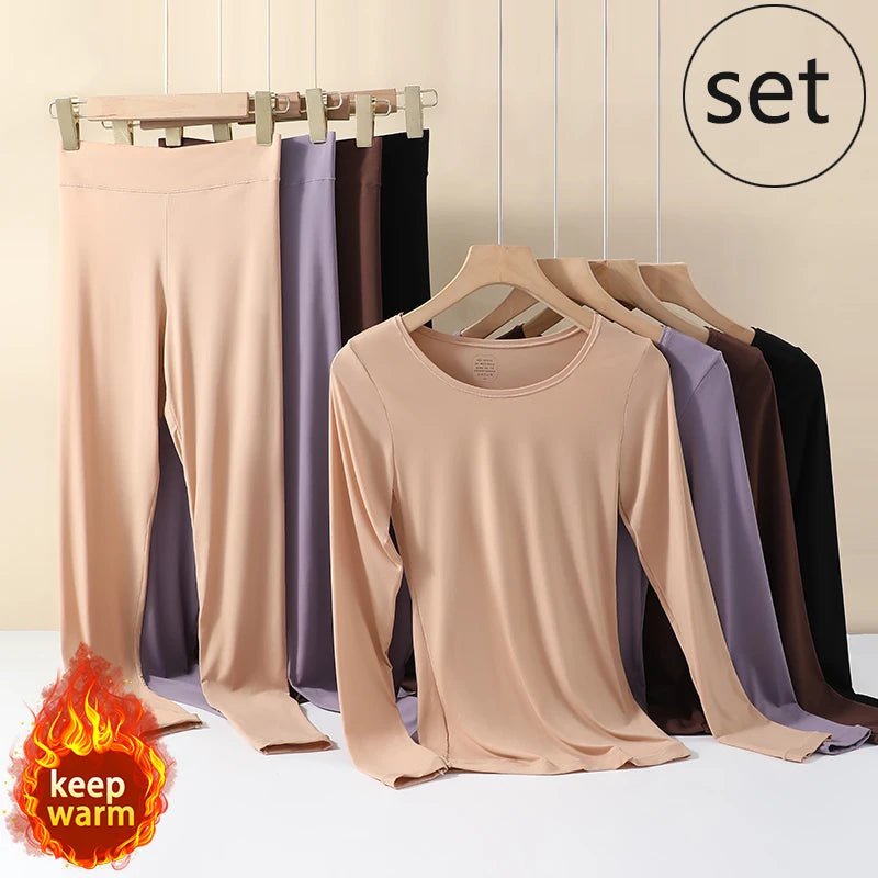Women's Winter Ultra-Thin Elastic Moisturizing Set