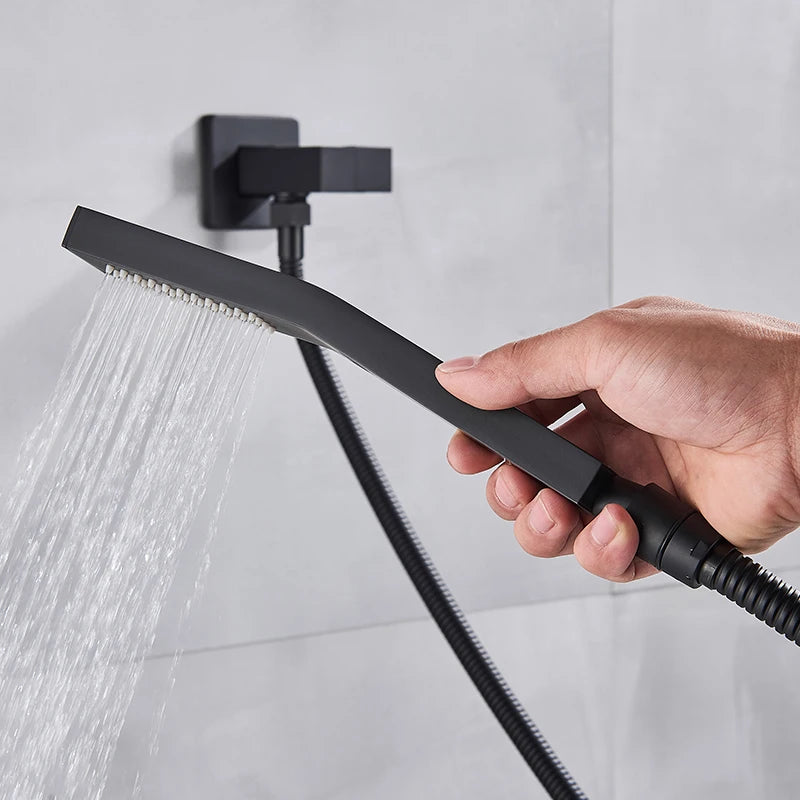 14x20 Digital Thermostatic LED Ceiling Shower