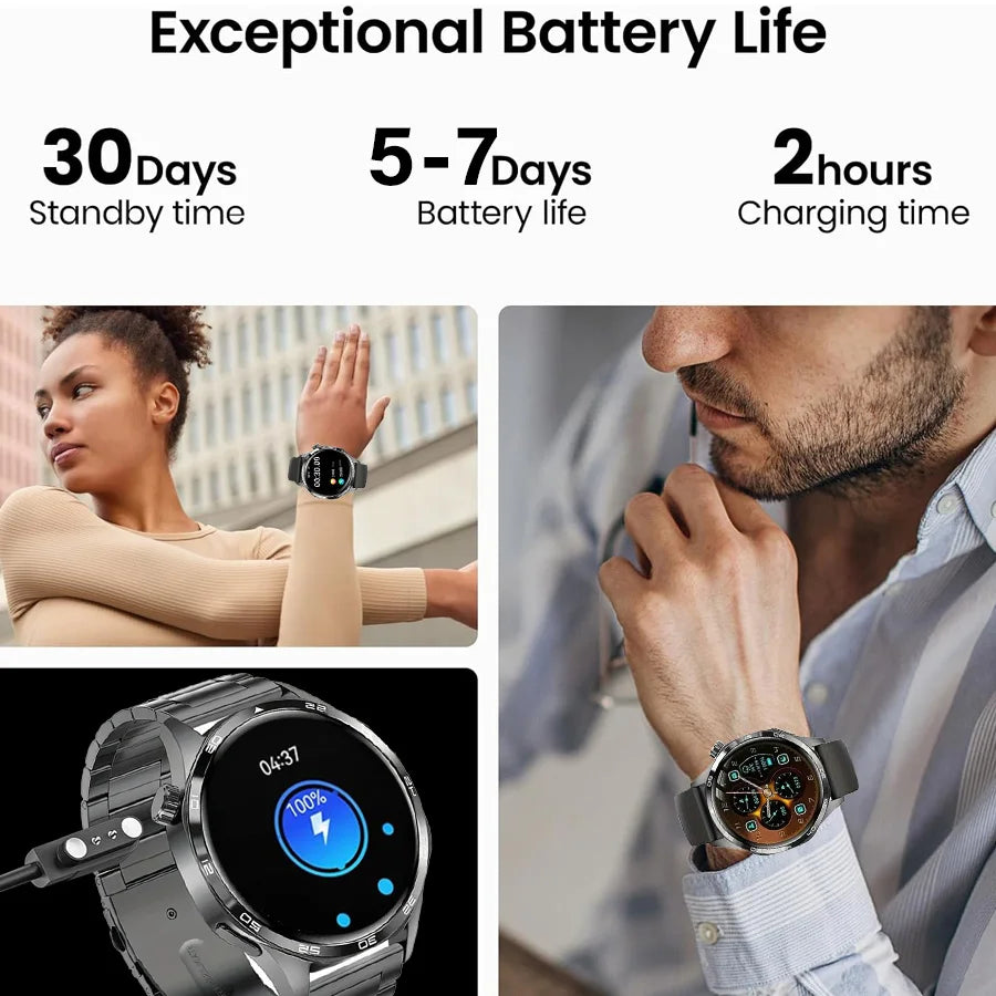 AMOLED 1.52 waterproof multi-sport men's smartwatch