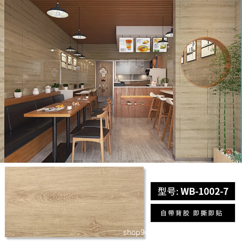 30X60CM SXP marble wood grain wall skirt entrance hall living room kitchen aluminum mold self-adhesive waterproof
