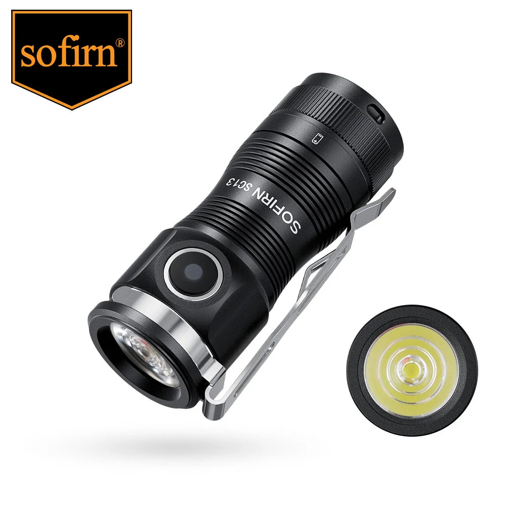 Đèn Pin Mini Sofirn SC13 1100lm Sạc Lại Nam Châm - Daisan Mart
