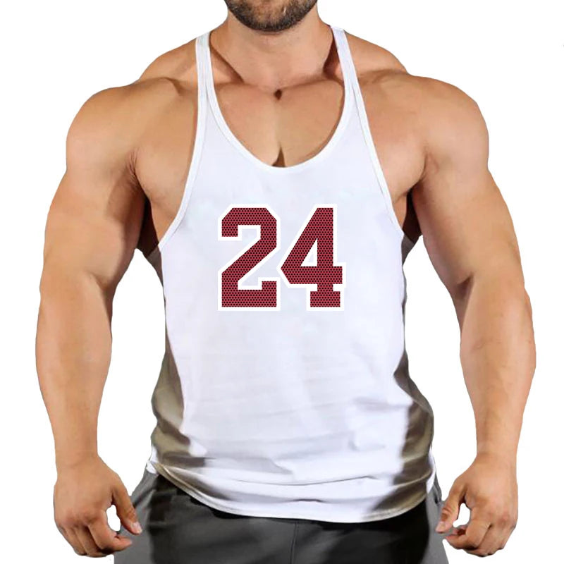 Men's Active Summer Sleeveless Gym Sports T-Shirt