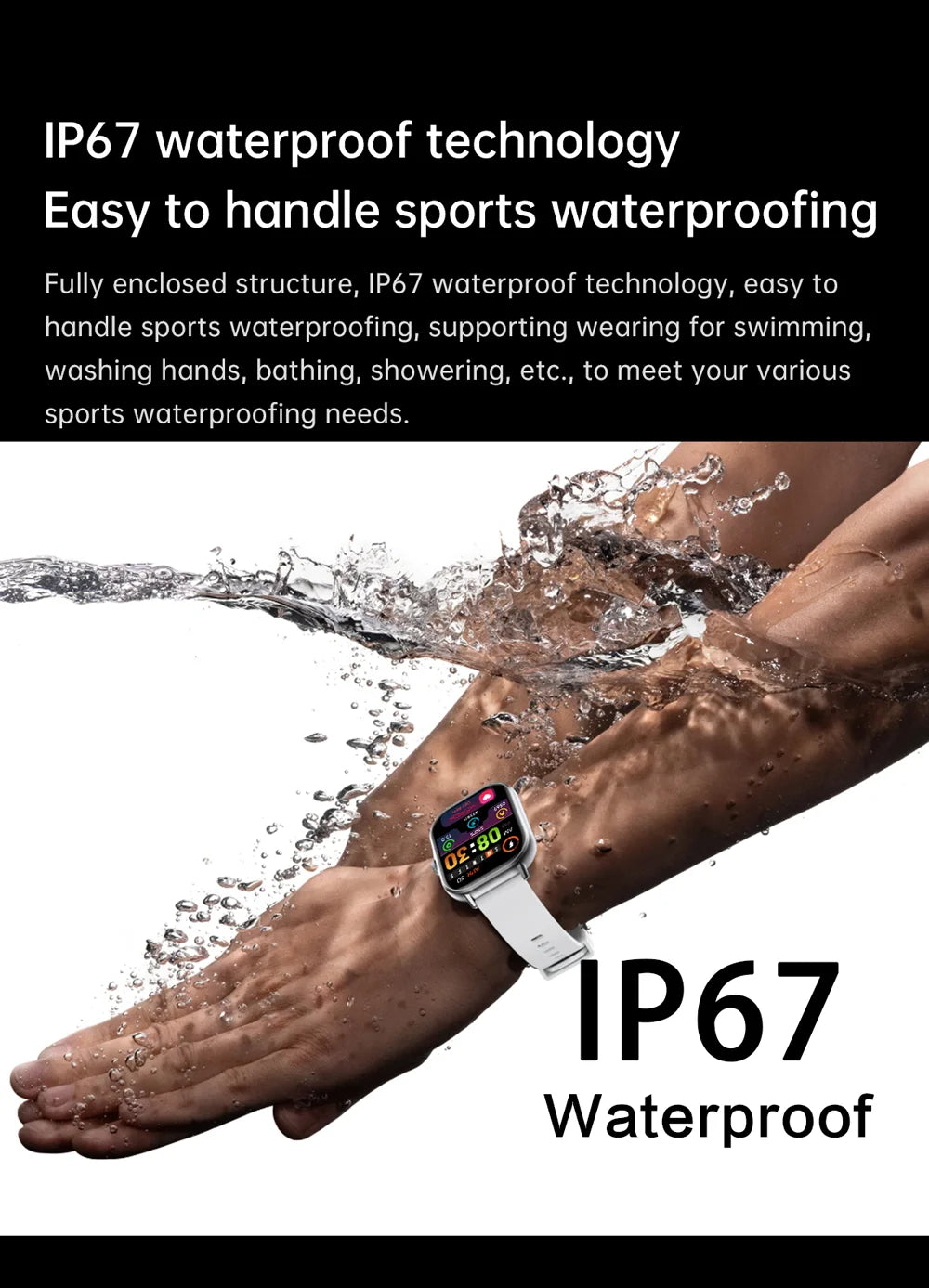 Đồng Hồ Thông Minh 2025 2.01 Gọi Nhạc Thể Thao Chống Nước