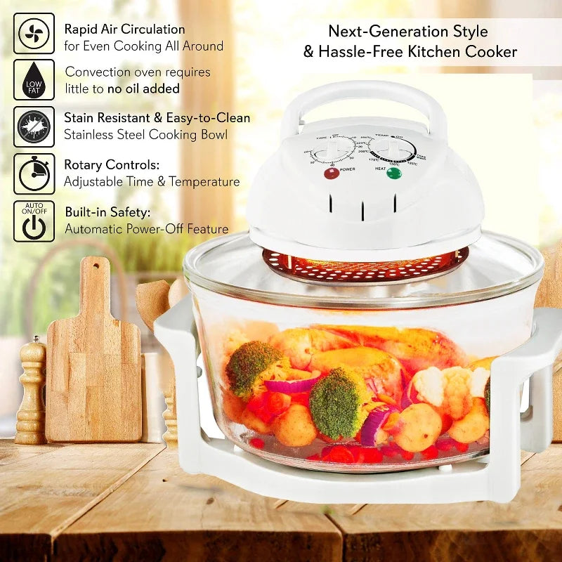 12L Multi-Function Smart Automatic Oil-Free Fryer