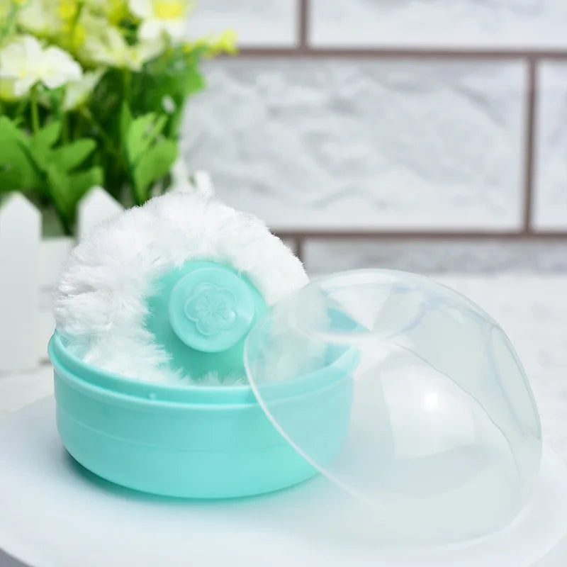 Portable Baby Powder Box Convenient Empty Powder Holder