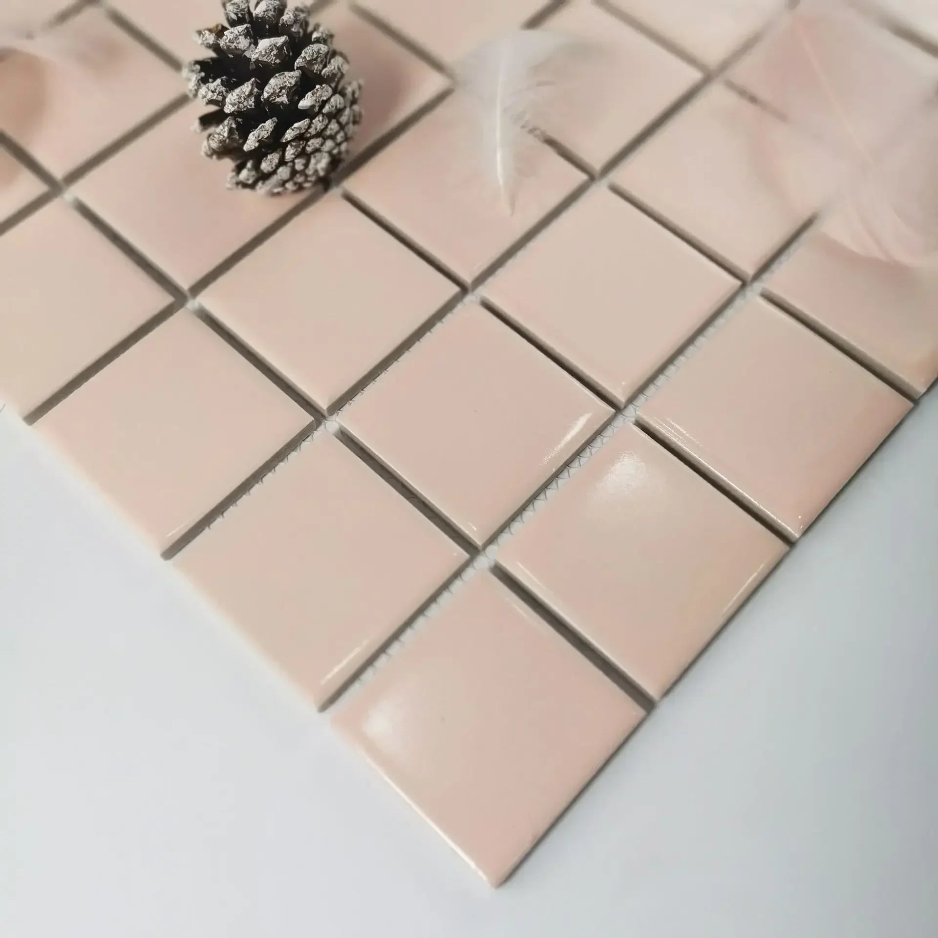 Gạch Mosaic Gốm Ốp Lát Hồ Bơi, Nhà Tắm, Bếp