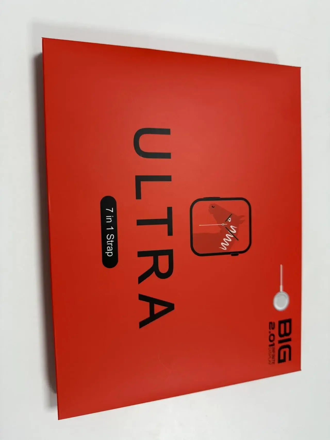 智慧手錶，配備 2.08 吋（49 毫米）全觸控高清螢幕，支援 NFC、磁吸充電、藍牙通話、健康和健身追蹤功能