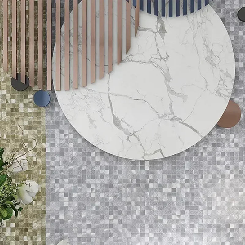 Miếng Dán Tường Nhôm Nhựa Kháng Nước Trang Trí Bếp