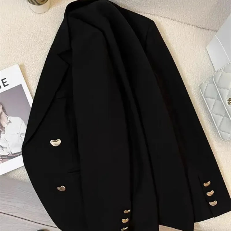 Women's Office Blazer - Stylish Korean Autumn Jacket