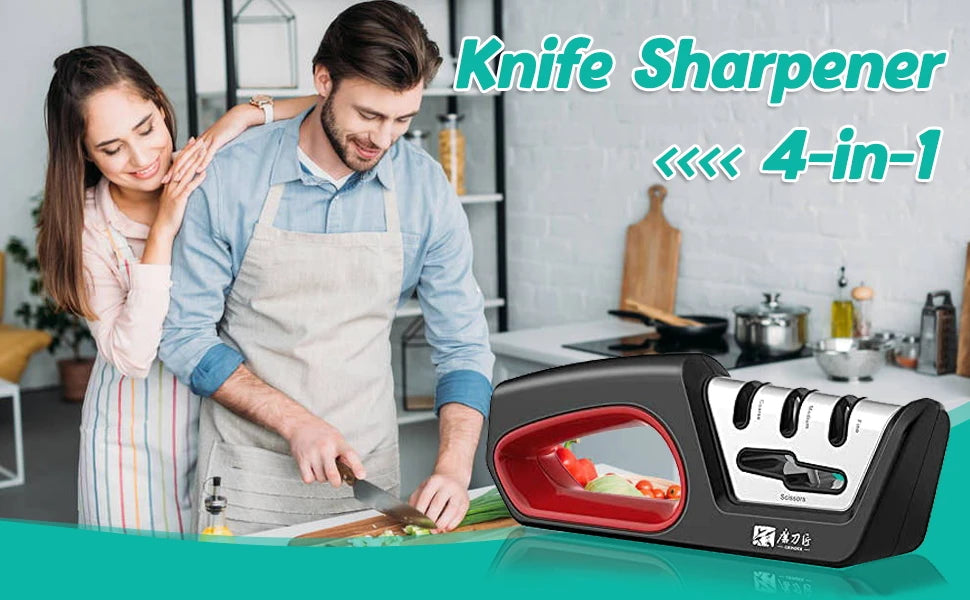Đa Năng Mài Dao Kéo 4in1 - Kim Cương Tungsten Ceramic - Daisan Mart