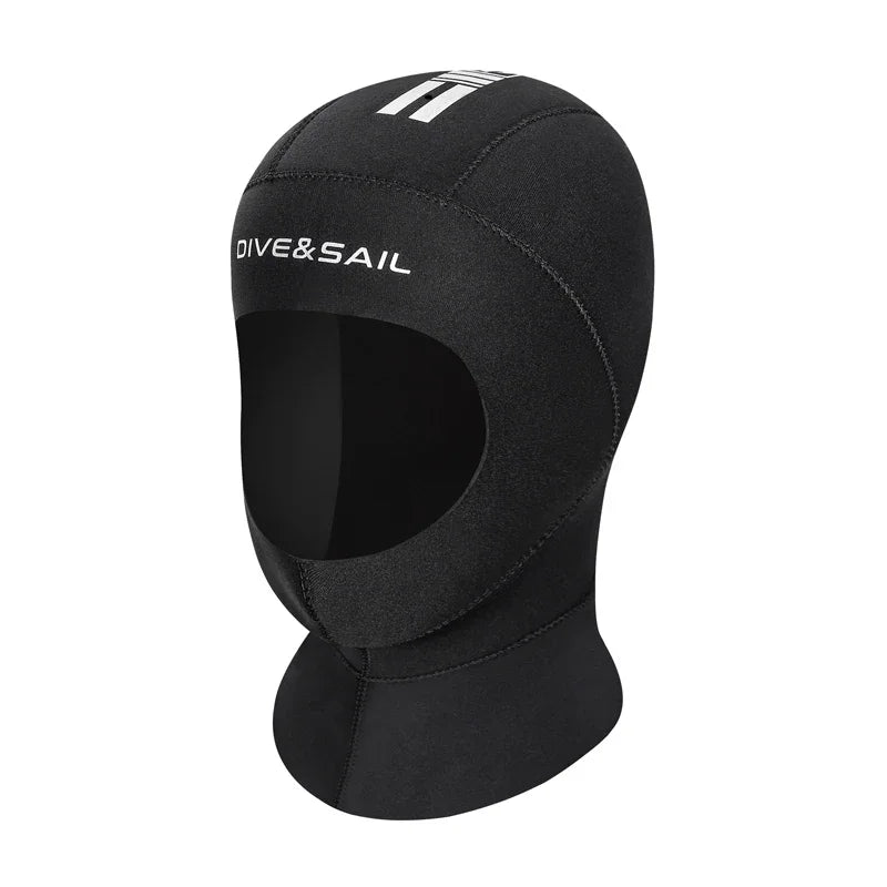 5MM Neoprene Diving Helmet Winter Thickening Warmth with Shoulder Hood Diving Clothing Accessories Diving Helmet S/M/L/XL - Daisan Mart