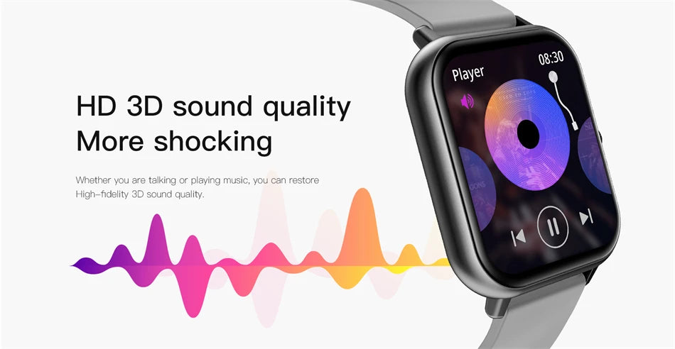 Đồng Hồ Thông Minh 2025 Gọi Bluetooth, Chống Nước IP68