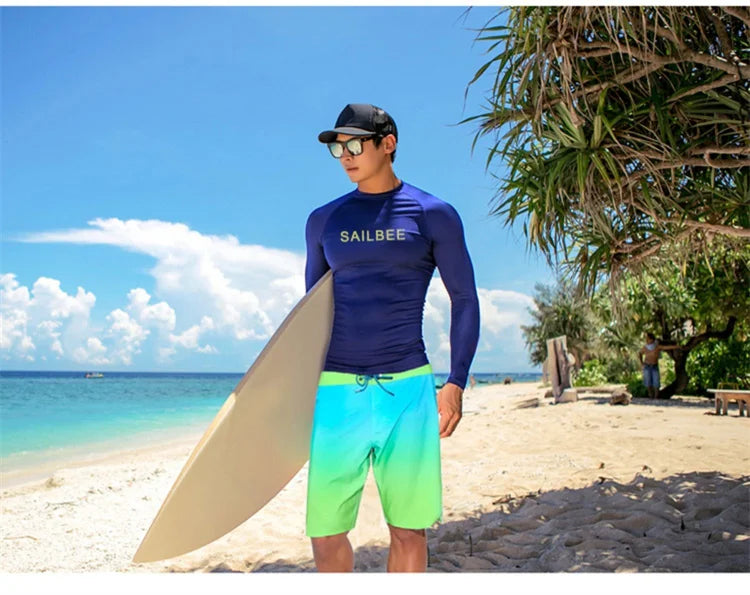 Áo Bơi Nam SAILBEE Chống UV - Lướt Sóng và Bơi Lội