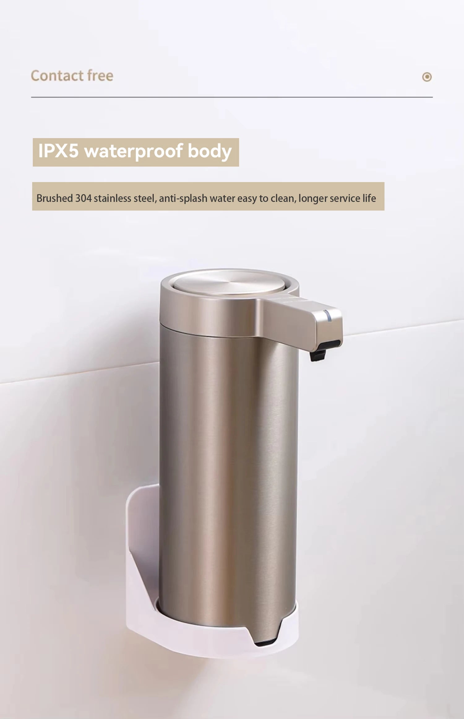Bình Xà Phòng Tự Động Cảm Ứng Inox 304 Cao Cấp - Daisan Mart