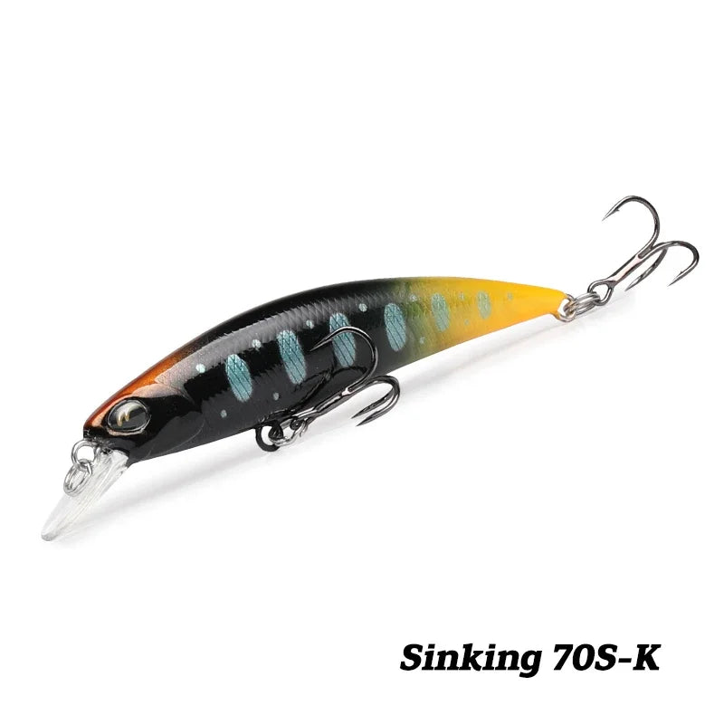 Mồi Câu TSURINOYA DW75 70mm 8.9g Cho Cá Chìm Nước Ngọt