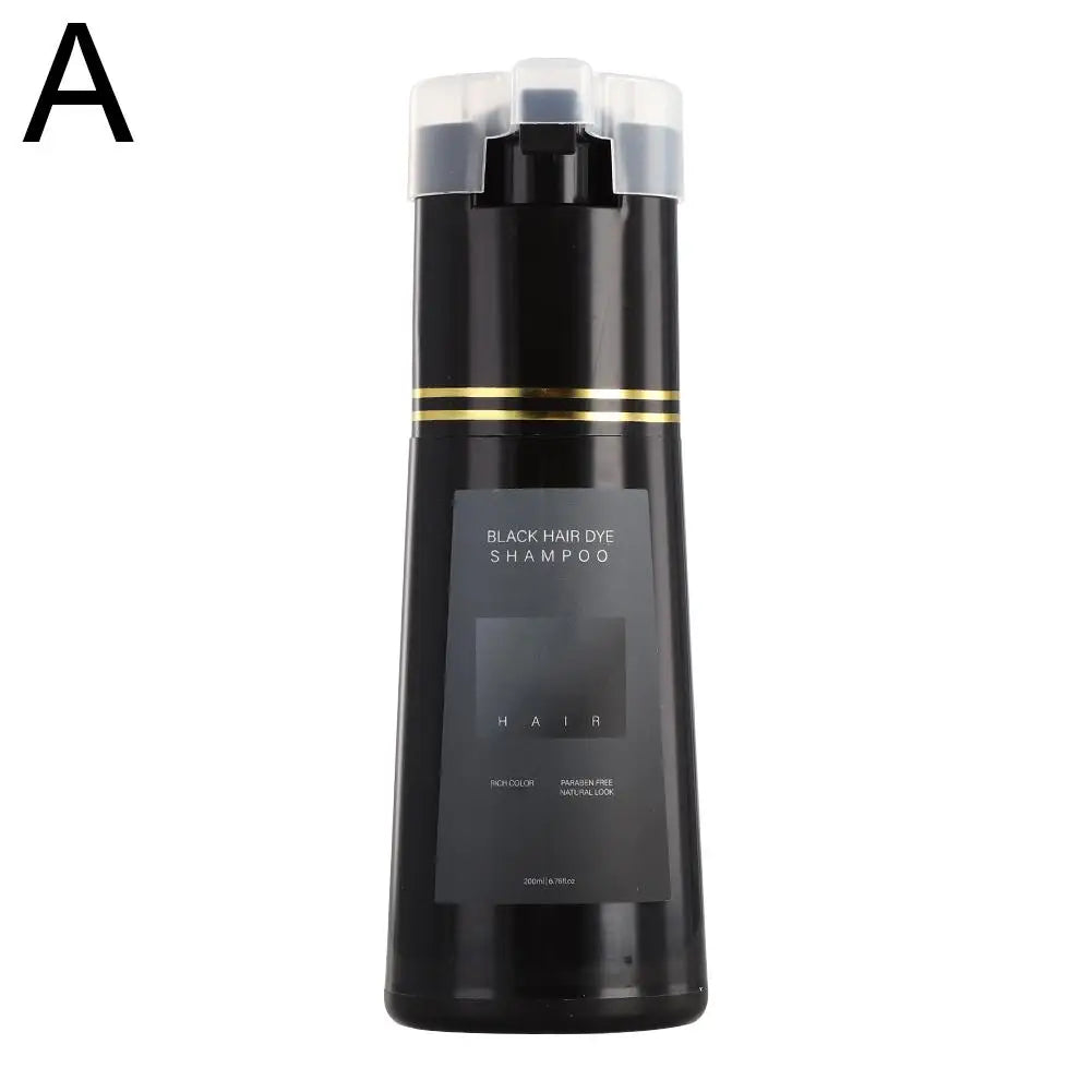 Dầu Gội Nhuộm Tóc 200ML Che Phủ Bạc Đa Màu