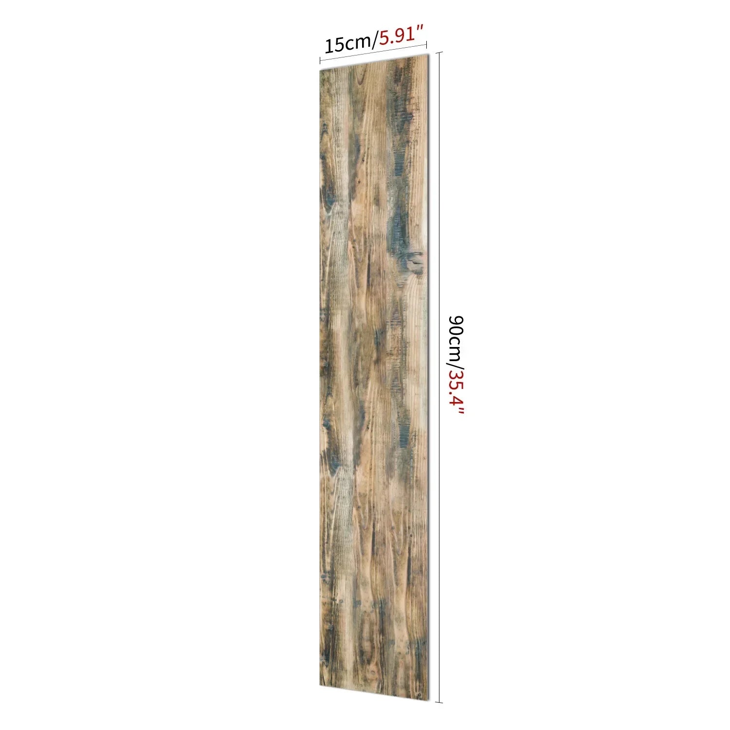 1/5/10/15 Pcs Peel And Stick Floor Tiles, Self-Adhesive Wall Tilse, Waterproof Wall Stickers, Flooring, 6 Inch X 36 Inch