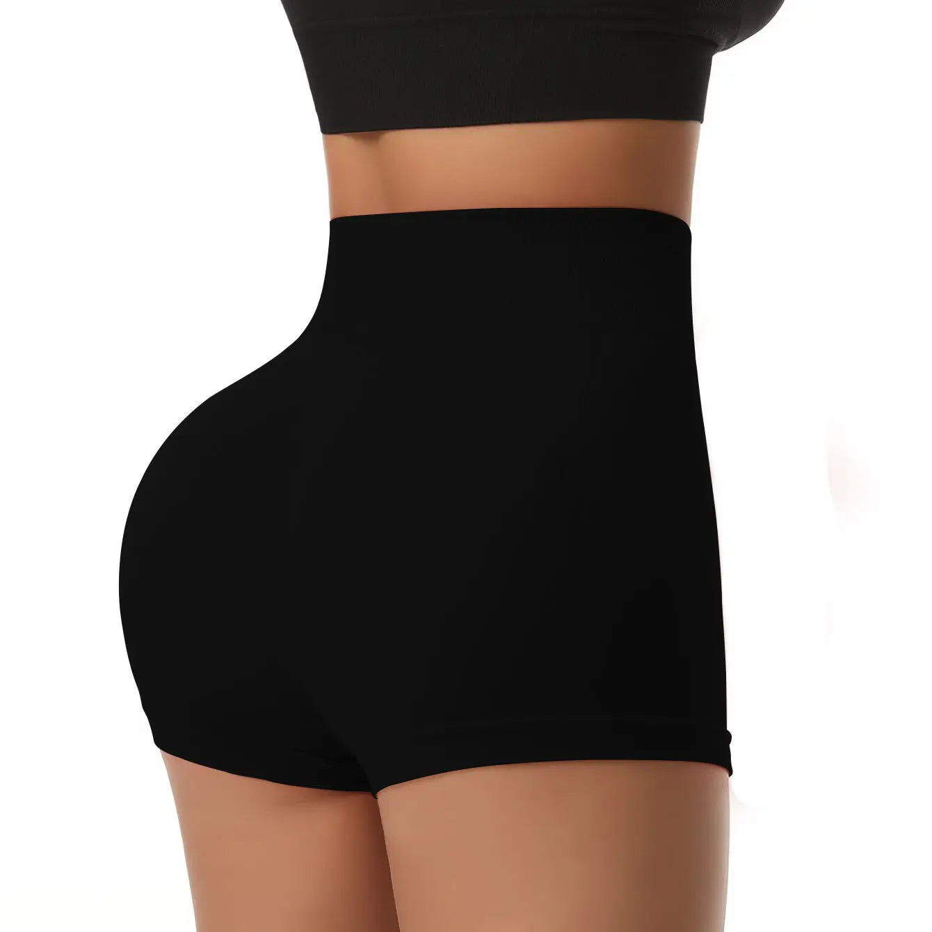 Quần Short Nữ Thể Thao Yoga In Chữ Co Giãn Nhanh Khô