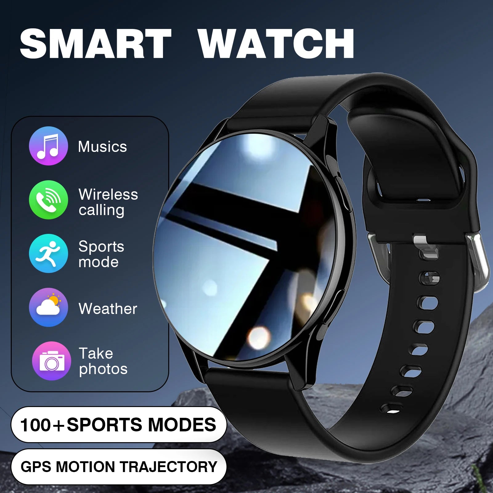 Smart Watch Wireless Calling, Multi-Sport, Personal