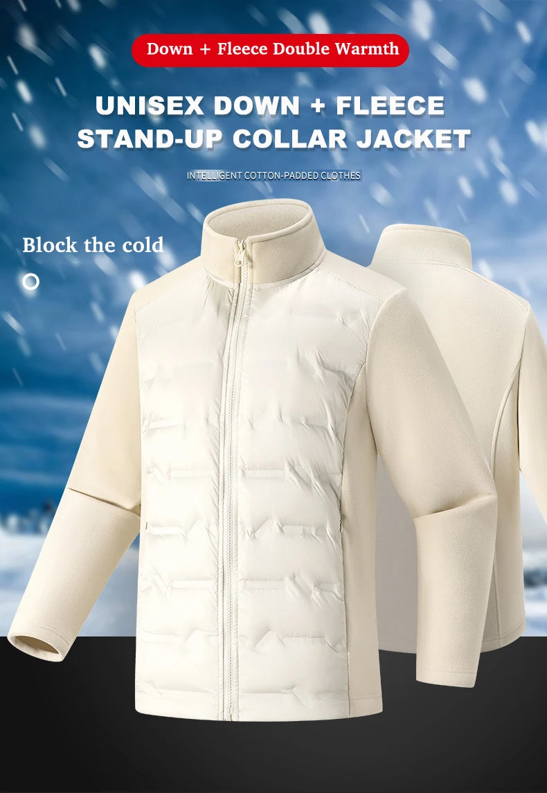 Warm Windproof Duck Down Unisex Jacket