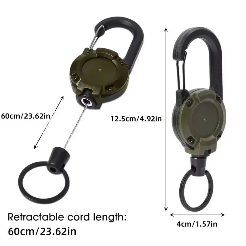 Multi-purpose Steel Cable Rope Climbing Rope with Durable Keychain